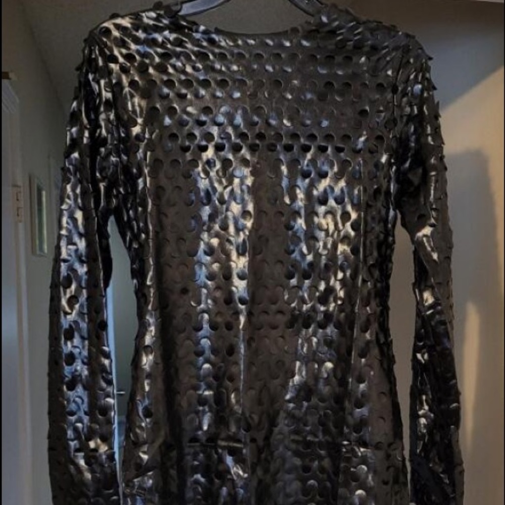 Black Cutout Mini Dress